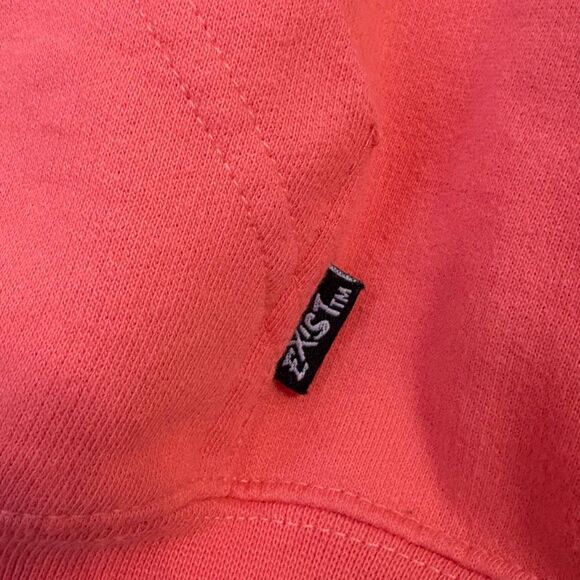 New Smyrna Beach Florida Coral Pullover Hoodie Sweatshirt Large Embroidered - Picture 2 of 5